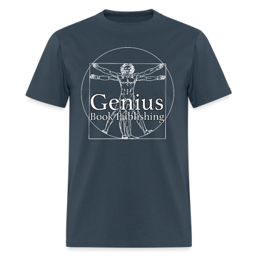 Genius Logo Shirt -  blue dusk