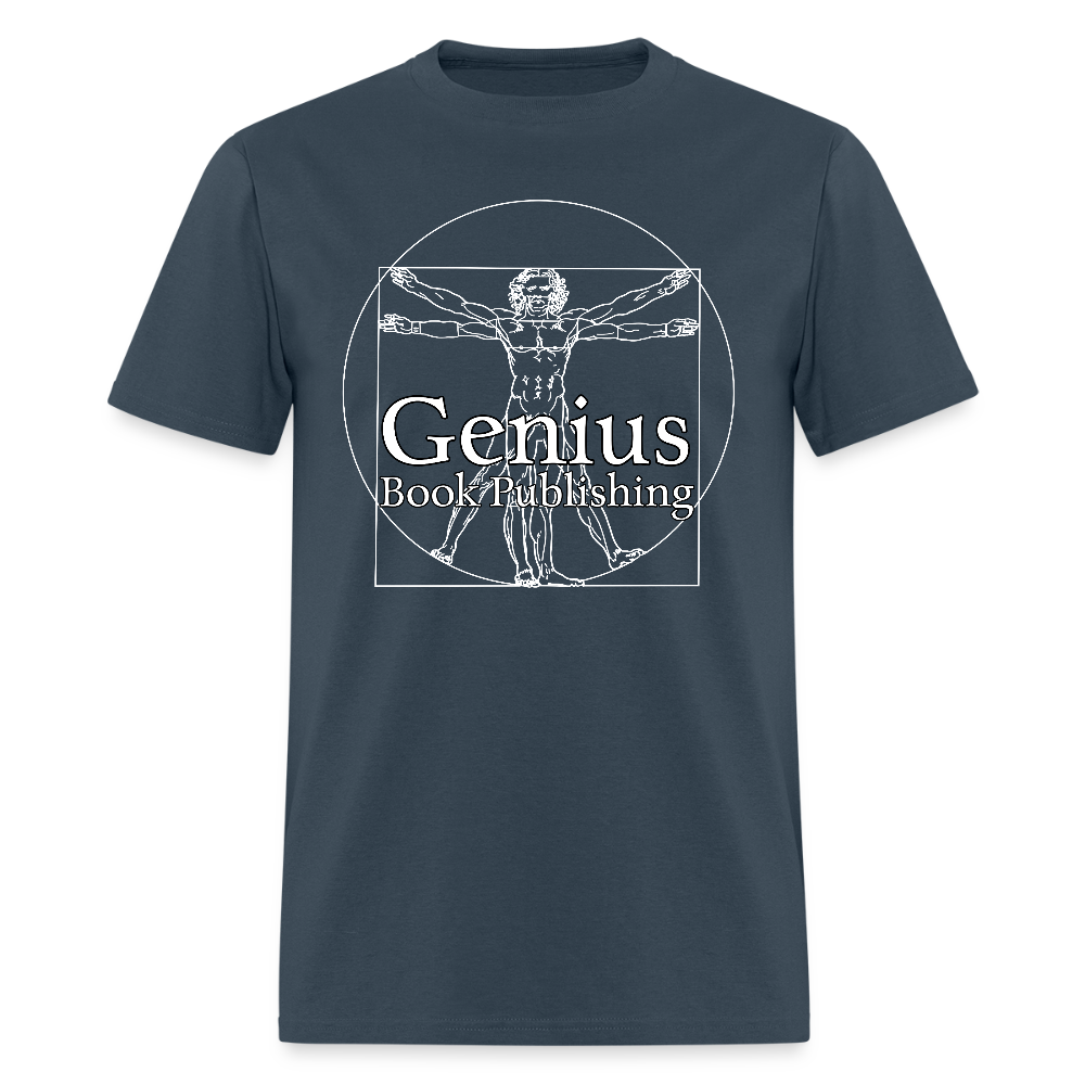 Genius Logo Shirt -  blue dusk
