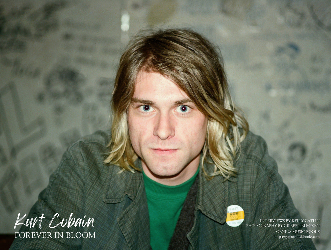 Kurt Cobain Forever In Bloom (Poster)