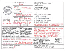 Blood, Sweat, & Tears Discography Grid