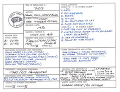 CSNY Discography Grid