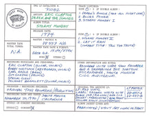 Eric Clapton Derek and the Dominos Discography Grid