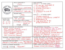 Jefferson Airplane Discography Grid