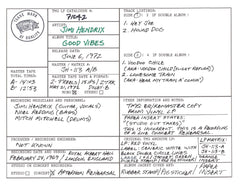 Jimi Hendrix Discography Grids