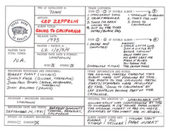 Led Zeppelin Discography Grids
