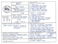 Paul Simon Discography Grid