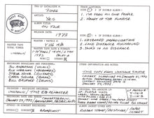 Yes Discography Grid