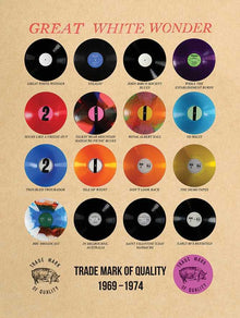 Great White Wonder Discography Poster