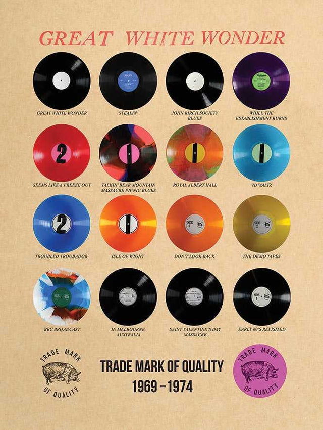 Great White Wonder Discography Poster