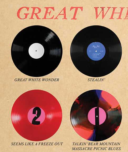 Great White Wonder Discography Poster